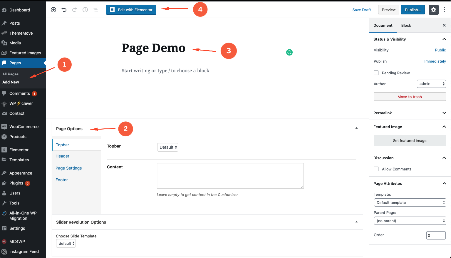 Create Page